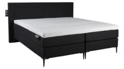 BALR Premium Black with Silver Details – Logo Feature Luxe Vlakke Boxspring -Beter Bed Winkel Boxspring BALR Premium vlak met gestoffeerd matras inari 2
