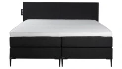 BALR Premium Black with Silver Details – Logo Feature Luxe Vlakke Boxspring -Beter Bed Winkel Boxspring BALR Premium vlak met gestoffeerd matras inari 3