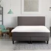 Boxspring Bellino Vlak Compleet met Gestoffeerd Matras & Topper – 2-persoons Antraciet 1 Boxspring Bellino Vlak Compleet met Gestoffeerd Matras & Topper – 2-persoons Antraciet -Beter Bed Winkel Boxspring Bellino vlak met gestoffeerd matras 4