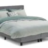 Boxspring Cisano Vlak Antraciet β Met Easy Pocket Matras & Verstelbaar Hoofdbord 2 Boxspring Cisano Vlak Antraciet β Met Easy Pocket Matras & Verstelbaar Hoofdbord -Beter Bed Winkel Boxspring Cisano vlak met Silver Pocket Deluxe Foam matras 3