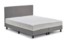 Boxspring Cisano Vlak Antraciet – Met Easy Pocket Matras & Verstelbaar Hoofdbord 6 Boxspring Cisano Vlak Antraciet – Met Easy Pocket Matras & Verstelbaar Hoofdbord -Beter Bed Winkel Boxspring Cisano vlak met Silver Pocket Deluxe Foam matras 4