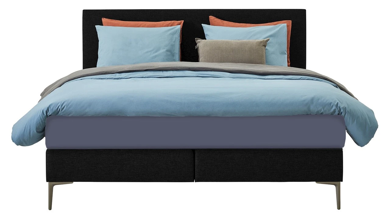 B Bright Boxspring Emerald Vlak – Hopper Lichtgrijs met 3100/3150 Pocketmatras – Modern Design 7 B Bright Boxspring Emerald Vlak – Hopper Lichtgrijs met 3100/3150 Pocketmatras – Modern Design - Afbeelding 5