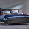 Boxspring Emerald Vlak – Gestoffeerd Matras in Hopper Stof – Modern Zwevend Design 2 Boxspring Emerald Vlak – Gestoffeerd Matras in Hopper Stof – Modern Zwevend Design -Beter Bed Winkel Boxspring Emerald vlak met gestoffeerd matras
