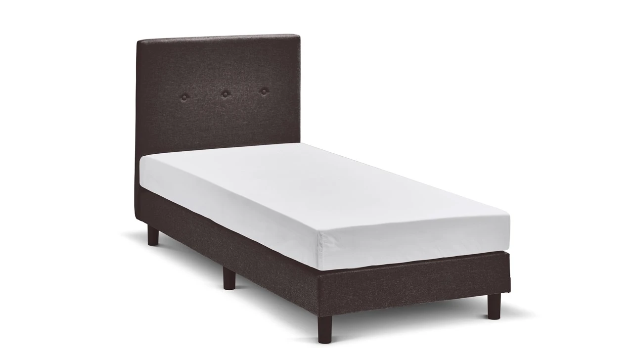 Boxspring Invito Vlak 1-persoons - Inclusief Bridge Matras en Topmatras 4 Boxspring Invito Vlak 1-persoons - Inclusief Bridge Matras en Topmatras - Afbeelding 2