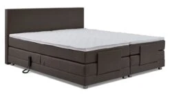 Boxspring Move Elektrisch Verstelbaar – Luxe Bed met Pocketveermatras & Topper -Beter Bed Winkel Boxspring Move verstelbaar met gestoffeerd matras antraciet 10