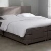 Boxspring Move Elektrisch Verstelbaar – Luxe Bed met Pocketveermatras & Topper -Beter Bed Winkel Boxspring Move verstelbaar met gestoffeerd matras antraciet