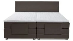 Boxspring Move Elektrisch Verstelbaar – Luxe Bed met Pocketveermatras & Topper -Beter Bed Winkel Boxspring Move verstelbaar met gestoffeerd matras antraciet 11