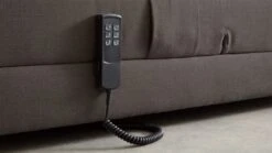 Boxspring Move Elektrisch Verstelbaar – Luxe Bed met Pocketveermatras & Topper -Beter Bed Winkel Boxspring Move verstelbaar met gestoffeerd matras antraciet 5