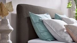 B Bright Boxspring Quartz Vlak – Slank Design in Teddy Stof met Mini Pocketvering -Beter Bed Winkel Boxspring Quartz vlak met gestoffeerd matras rpes 92 3