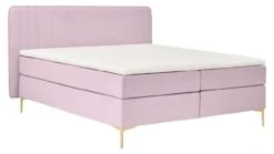 B Bright Boxspring Ruby Vlak – Trendy Design met Verticaal Gelijnd Hoofdbord & Gouden Poten 17 B Bright Boxspring Ruby Vlak – Trendy Design met Verticaal Gelijnd Hoofdbord & Gouden Poten -Beter Bed Winkel Boxspring Ruby vlak met gestoffeerd matras pale 6