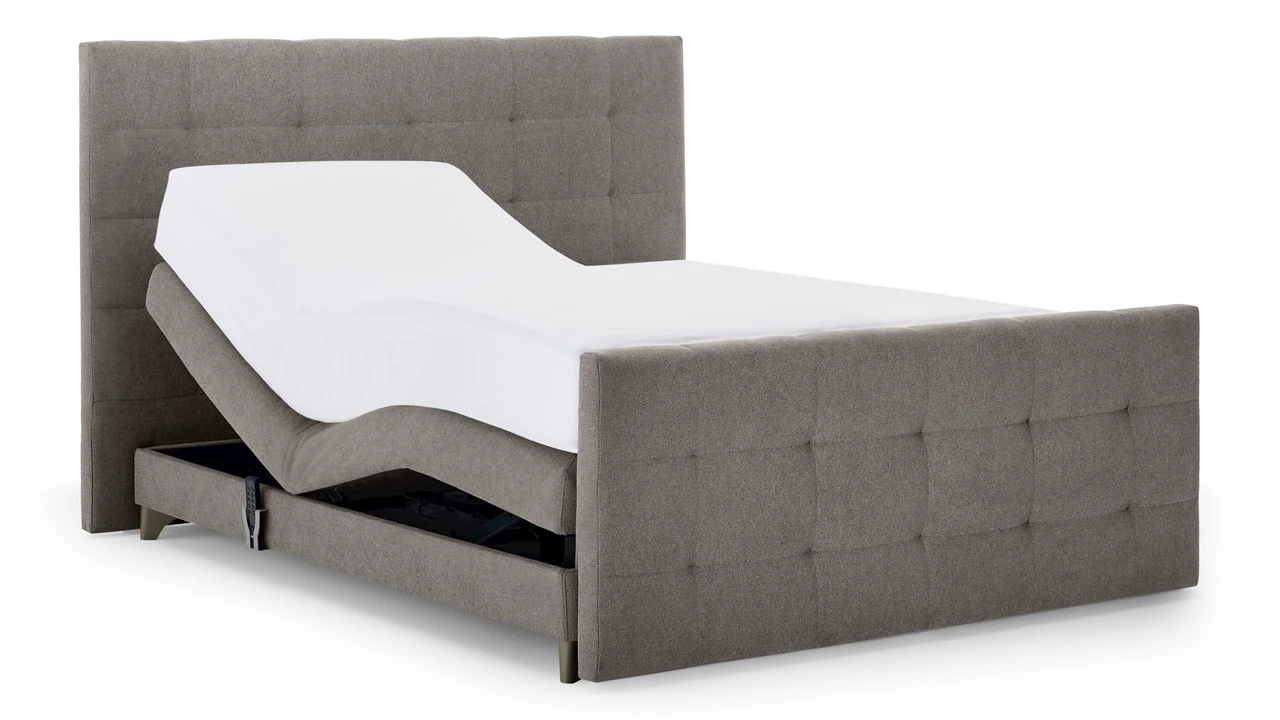 Karlsson Unik Varje Donkergrijs β Elektrisch Verstelbare Boxspring met Bronzen Poten 13 Karlsson Unik Varje Donkergrijs β Elektrisch Verstelbare Boxspring met Bronzen Poten - Afbeelding 11