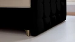 Karlsson Boxspring Unik Varje Vlak – Luxe Melange Design met Vildar Royal Matras & Voetenbord -Beter Bed Winkel Boxspring Unik Varje vlak met Vildar Royal matras black 3