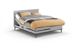 Boxspring Viggo Elektrisch Verstelbaar met Silver Pocket Deluxe Foam Matras β Modern Scandinavisch Design