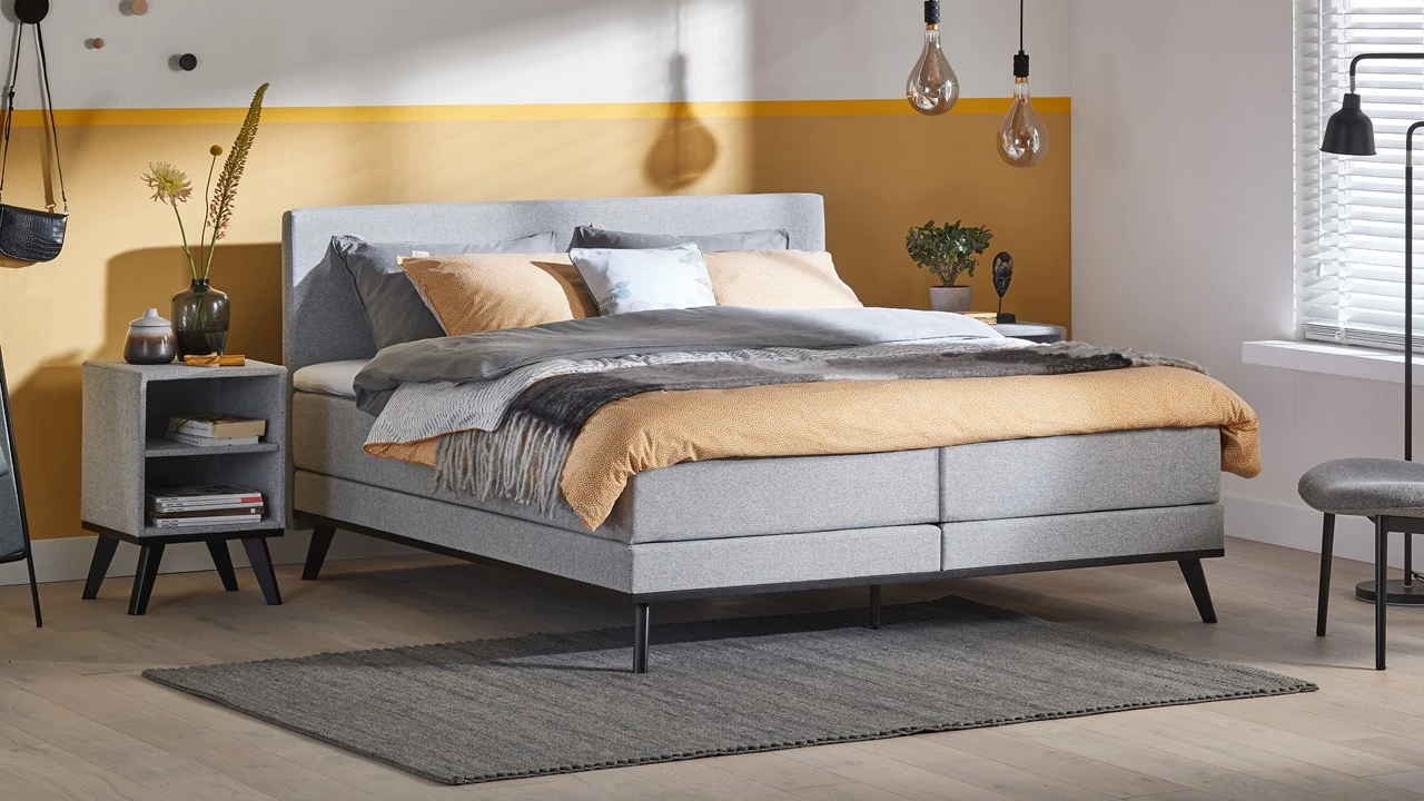 Beter Bed Select Viggo Vlak Boxspring – Gestoffeerd met Verstelbaar Hoofdbord 4 Beter Bed Select Viggo Vlak Boxspring – Gestoffeerd met Verstelbaar Hoofdbord - Afbeelding 2