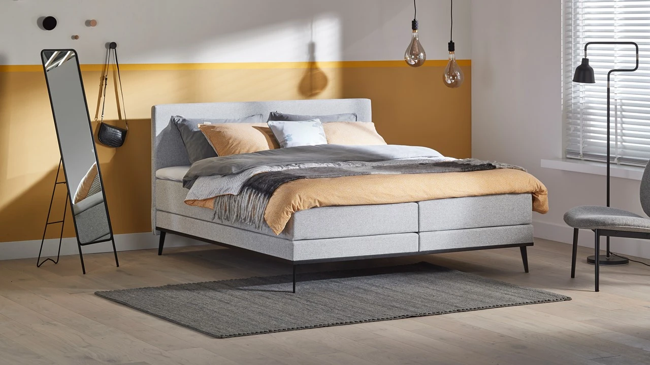 Beter Bed Select Viggo Vlak Boxspring – Gestoffeerd met Verstelbaar Hoofdbord 3 Beter Bed Select Viggo Vlak Boxspring – Gestoffeerd met Verstelbaar Hoofdbord