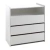 Vipack Commode Kiddy Wit – Scandinavisch Design Ladekast met 3 Laden -Beter Bed Winkel Commode Kiddy