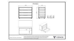 Pino/Scott Commode Wit Grenenhout – Moderne Ladekast met 4 Laden voor Kinderkamer 7 Pino/Scott Commode Wit Grenenhout – Moderne Ladekast met 4 Laden voor Kinderkamer -Beter Bed Winkel Commode Pino 4 laden wit 2