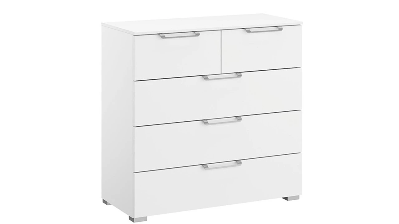 Sydney Ladekast met 5 Laden – Modern Design 80x42x80 cm – Aluminium Handgrepen 3 Sydney Ladekast met 5 Laden – Modern Design 80x42x80 cm – Aluminium Handgrepen