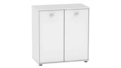 Tokio Commode 2 Deuren - Wit met Houten Fronten & Soft-Close Systeem