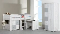 Hoogslaper Lagoon – Stevig Personaliseerbaar Loft Bed voor de Kinderkamer