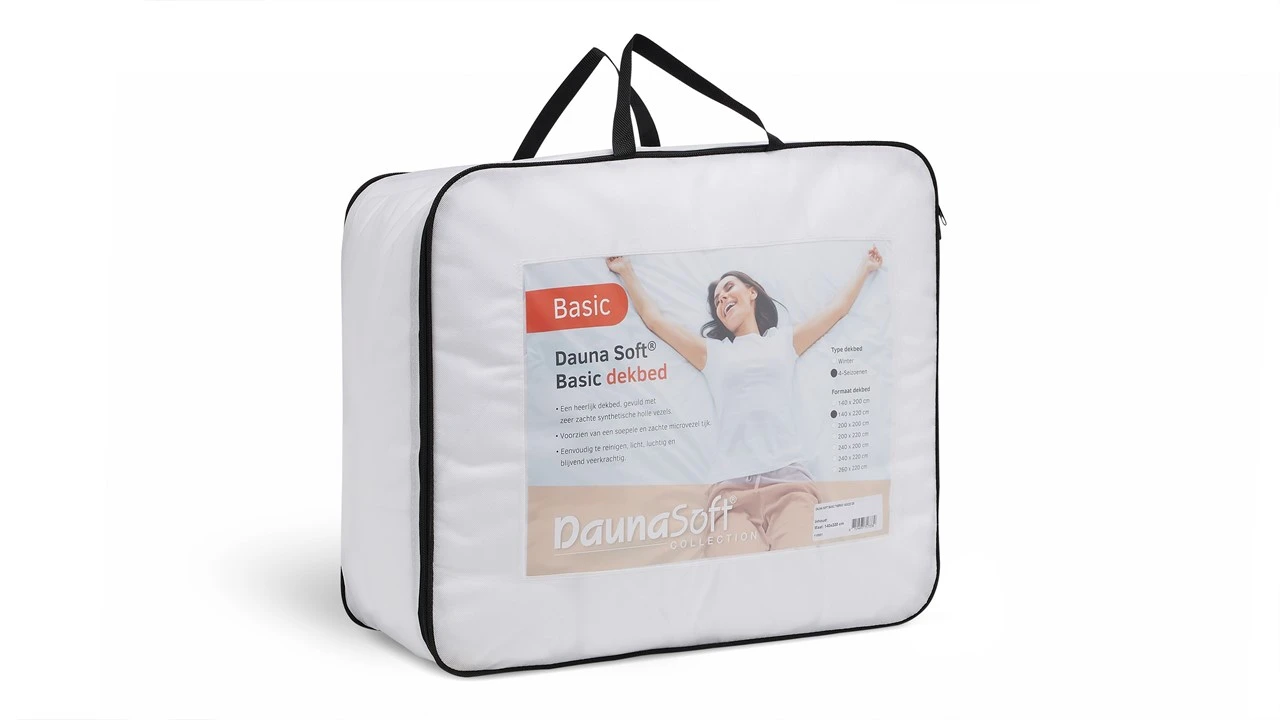 Dauna Soft Basic Synthetisch 4-Seizoenen Dekbed – 100% Katoen Anti-Allergisch 8 Dauna Soft Basic Synthetisch 4-Seizoenen Dekbed – 100% Katoen Anti-Allergisch - Afbeelding 6