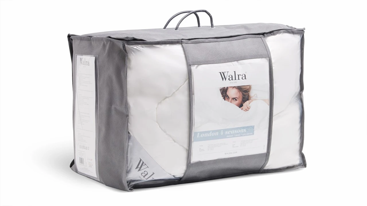 Walra Dekbed London Synthetisch 4-Seizoenen – Luxe Perkal Katoen & Hotelkwaliteit 8 Walra Dekbed London Synthetisch 4-Seizoenen – Luxe Perkal Katoen & Hotelkwaliteit - Afbeelding 6