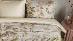 Beddinghouse Bronte Dekbedovertrek - Botanische Lelie Print Nude & Taupe - 100% Katoen-Satijn -Beter Bed Winkel Dekbedovertrek Bronte naturel 4