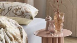 Beddinghouse Bronte Dekbedovertrek - Botanische Lelie Print Nude & Taupe - 100% Katoen-Satijn -Beter Bed Winkel Dekbedovertrek Bronte naturel 5