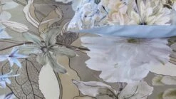 Kardol by Beddinghouse Saffron Dekbedovertrek - Katoensatijn - Zachtblauw & Zand Floraas Dessin 15 Kardol by Beddinghouse Saffron Dekbedovertrek - Katoensatijn - Zachtblauw & Zand Floraas Dessin -Beter Bed Winkel Dekbedovertrek Saffron blue grey 5