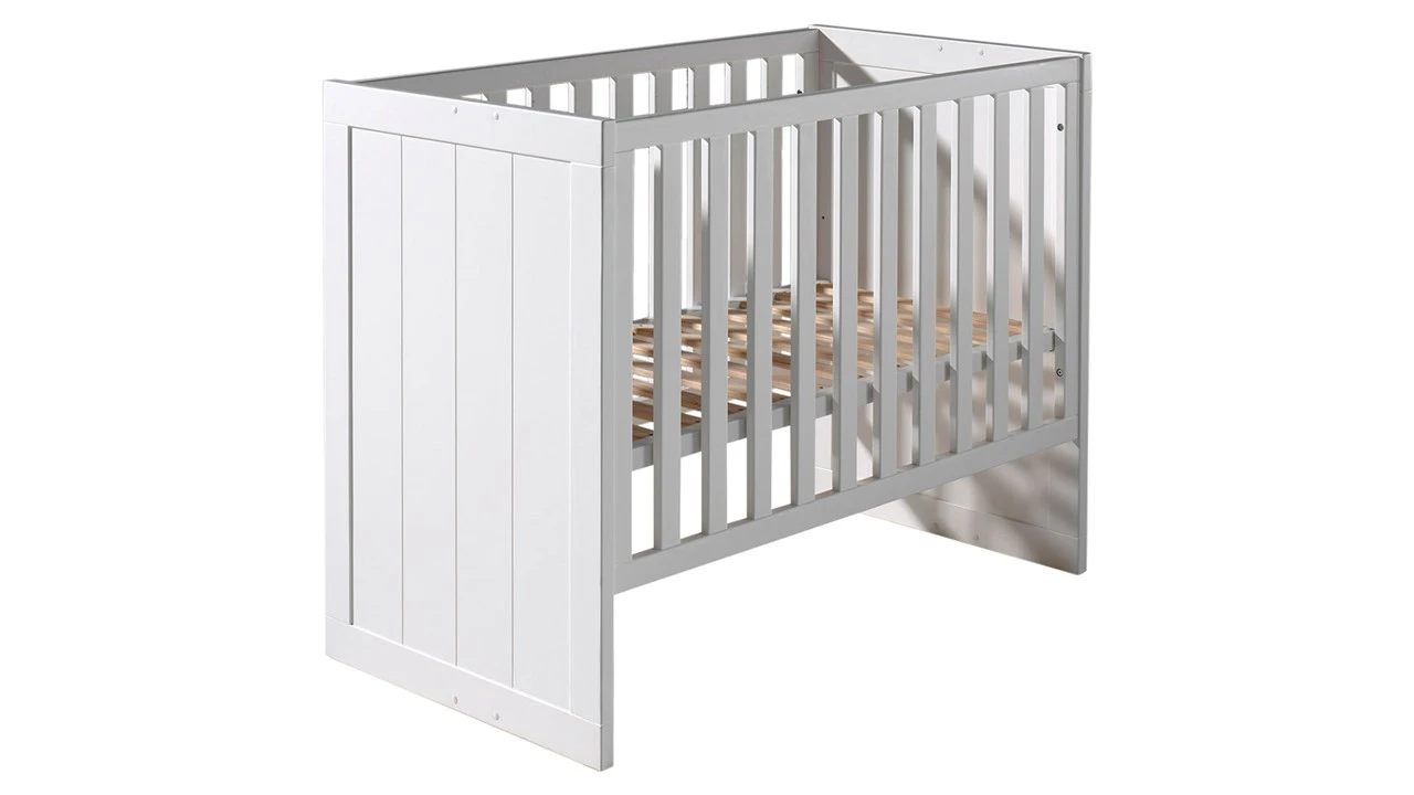 Doorgroeibed Erik Wit - Verstelbaar van Babybed naar Eenpersoonsbed - MDF & Massief Grenen 3 Doorgroeibed Erik Wit - Verstelbaar van Babybed naar Eenpersoonsbed - MDF & Massief Grenen