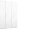 Elba Moderne Draaideurkast – Ruime Garderobekast met Legplanken en Roede -Beter Bed Winkel Draaideurkast Elba wit mat