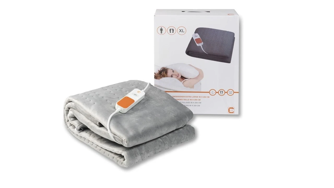 Cresta KTS160 Elektrische Deken - 1-Persoons Polar Fleece met 4 Warmtestanden & Timer 6 Cresta KTS160 Elektrische Deken - 1-Persoons Polar Fleece met 4 Warmtestanden & Timer - Afbeelding 4