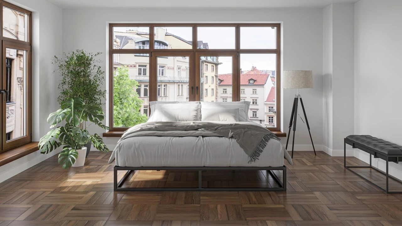 Emma Metal Bed Zwart – Minimalistisch Industrieel Bedframe met Emma O2 Medium Matras 5 Emma Metal Bed Zwart – Minimalistisch Industrieel Bedframe met Emma O2 Medium Matras - Afbeelding 3