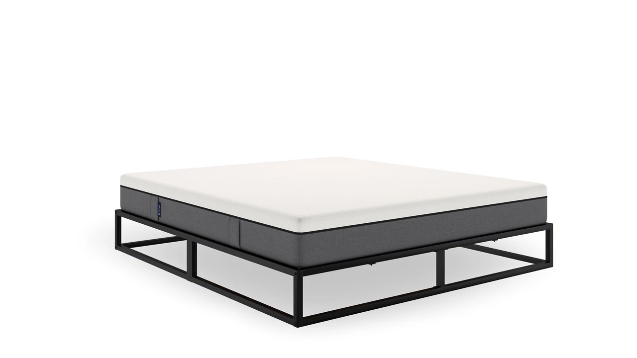 Emma Metal Bed Zwart – Minimalistisch Industrieel Bedframe met Emma O2 Medium Matras 7 Emma Metal Bed Zwart – Minimalistisch Industrieel Bedframe met Emma O2 Medium Matras - Afbeelding 5