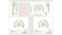 Vipack Pino/Scott Speelgordijn Birdy – 3-delige Katoenen Set voor Halfhoogslaper