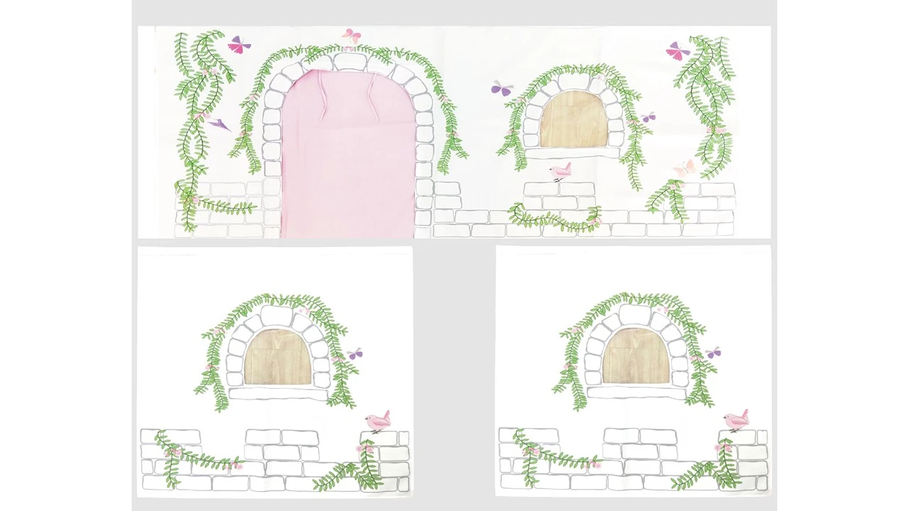 Vipack Pino/Scott Speelgordijn Birdy – 3-delige Katoenen Set voor Halfhoogslaper 3 Vipack Pino/Scott Speelgordijn Birdy – 3-delige Katoenen Set voor Halfhoogslaper