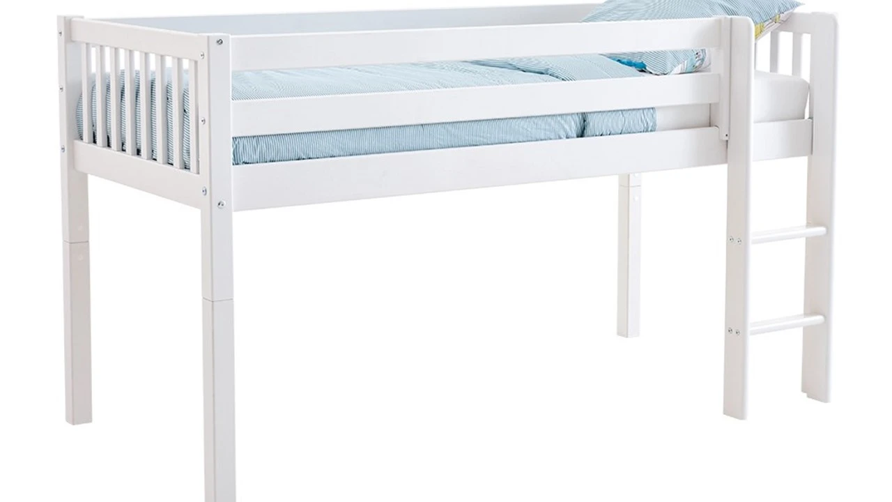 Flexworld Kris Wit Grenenhout – Spijlen Design met Trap Halfhoogslaper 3 Flexworld Kris Wit Grenenhout – Spijlen Design met Trap Halfhoogslaper