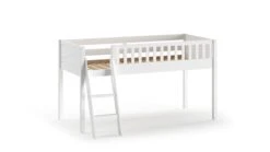 Halfhoogslaper Scott Wit met Bureau en Boekenkast – Ruimtebesparend Kinderbed 11 Halfhoogslaper Scott Wit met Bureau en Boekenkast – Ruimtebesparend Kinderbed -Beter Bed Winkel Halfhoogslaper Scott met bureau en boekenkast wit 2