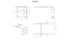 Halfhoogslaper Scott Wit met Bureau en Boekenkast – Ruimtebesparend Kinderbed 15 Halfhoogslaper Scott Wit met Bureau en Boekenkast – Ruimtebesparend Kinderbed -Beter Bed Winkel Halfhoogslaper Scott met bureau en boekenkast wit 6