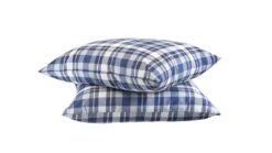 HappyBed Tartan – Klassiek Geruit Microvezel – Set van 2 Kussenslopen met Rits