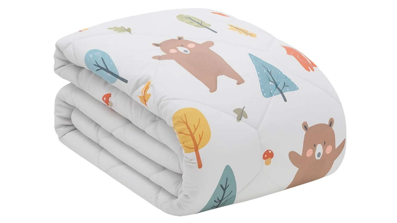 HappyBed Kids Bobby Bear Blauw/Wit – Dekbed Zonder Overtrek 100% Katoen Wasbaar 3 HappyBed Kids Bobby Bear Blauw/Wit – Dekbed Zonder Overtrek 100% Katoen Wasbaar