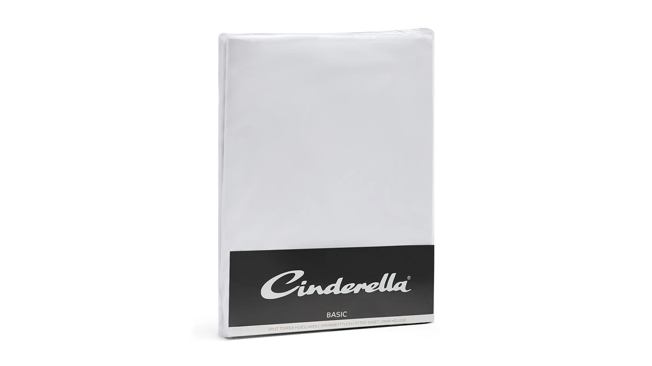 Cinderella Basic Splittopmatras Hoeslaken - 100% Katoen Wit - Ademend Beddengoed 7 Cinderella Basic Splittopmatras Hoeslaken - 100% Katoen Wit - Ademend Beddengoed - Afbeelding 5