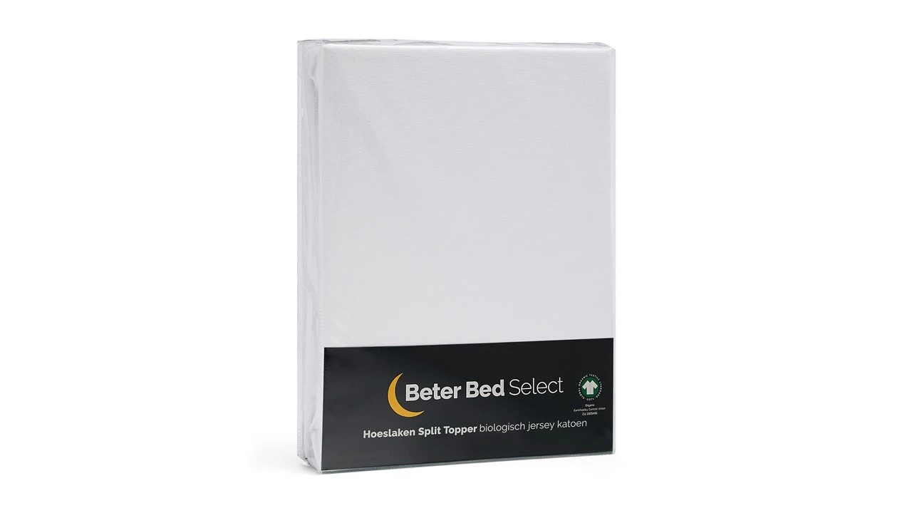 Beter Bed Select Hoeslaken Zand - Biologisch Jersey Splittopper (100% Katoen) 7 Beter Bed Select Hoeslaken Zand - Biologisch Jersey Splittopper (100% Katoen) - Afbeelding 5