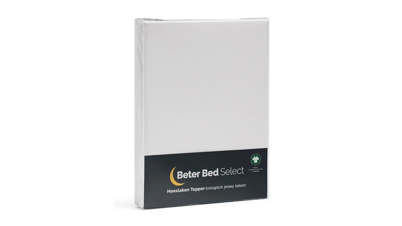 Beter Bed Select Biologisch Jersey Topper Hoeslaken β GOTS Gecertificeerd Elastisch Katoen 7 Beter Bed Select Biologisch Jersey Topper Hoeslaken β GOTS Gecertificeerd Elastisch Katoen - Afbeelding 5