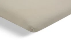 Beter Bed Select Biologisch Perkal Topper Hoeslaken – 100% GOTS Katoen voor Topmatrassen -Beter Bed Winkel Hoeslaken Biologisch perkal topper zand 3