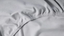 Kayori Kyoto Jersey Splittopper Hoeslaken - Luxe 100% Interlock Katoen -Beter Bed Winkel Hoeslaken Jersey Kyoto splittopper grijs 2