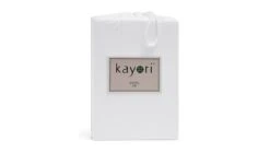 Kayori Kyoto Splittopper Hoeslaken – Extra Dik Dubbel-Jersey Katoen (220 gr) -Beter Bed Winkel Hoeslaken Kayori Kyoto splittopper wit 4