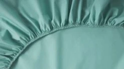 Kayori Shizu Hoeslaken - 100% Perkal Katoen - Matrashoogte tot 40cm -Beter Bed Winkel Hoeslaken Shizu groen 2