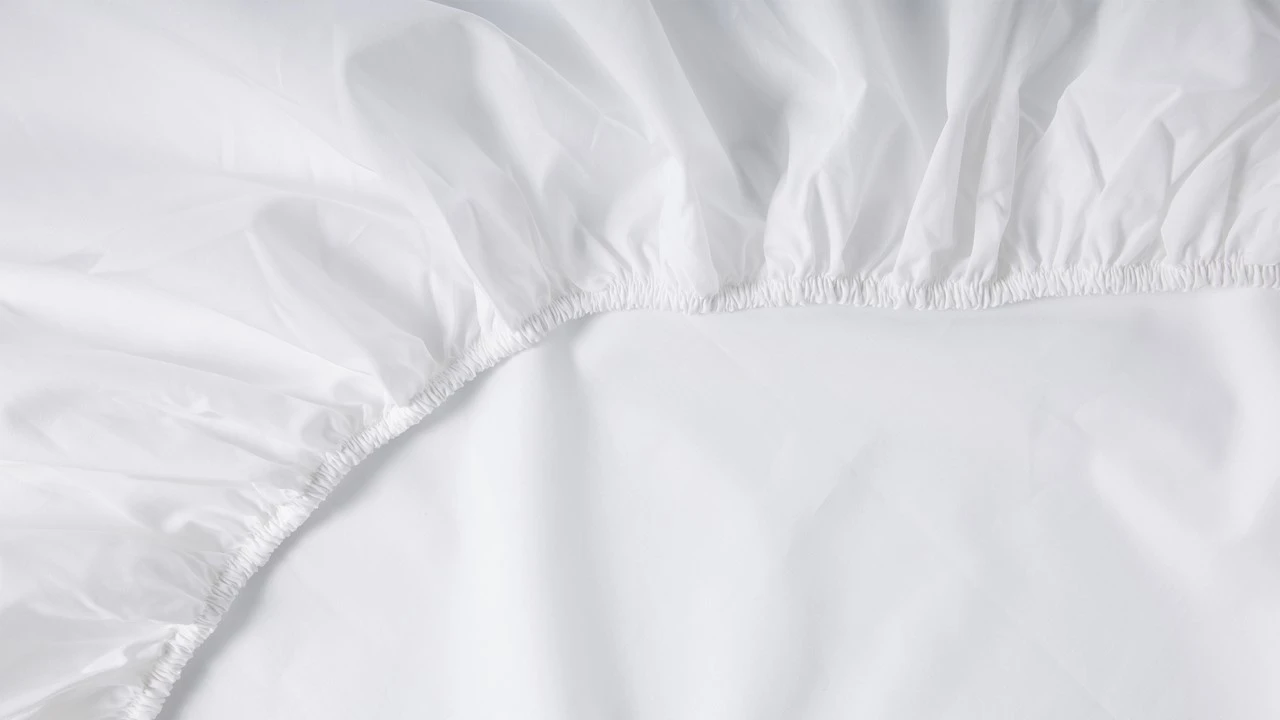 Kayori Shizu Topper Hoeslaken - 100% Perkal Katoen - Wit Luxe Beddengoed 5 Kayori Shizu Topper Hoeslaken - 100% Perkal Katoen - Wit Luxe Beddengoed - Afbeelding 3