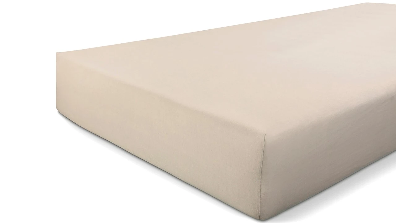 Walra Jersey Stretch Hoeslaken - 100% Gekamd Katoen - Wit/Naturel 3 Walra Jersey Stretch Hoeslaken - 100% Gekamd Katoen - Wit/Naturel